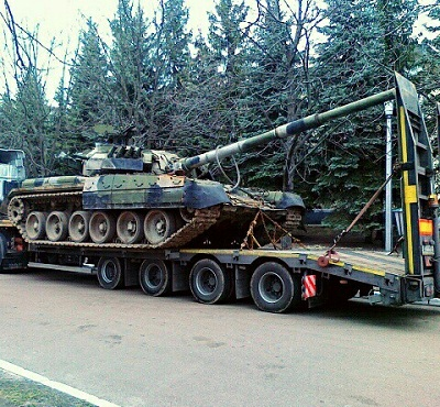 Транспортировка военной техники